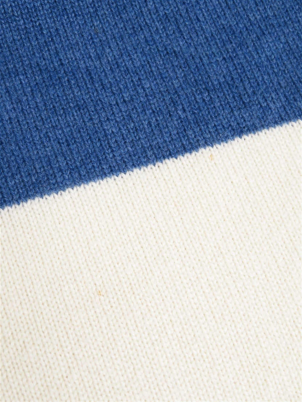 カシミヤ バイカラーニット ワンピース