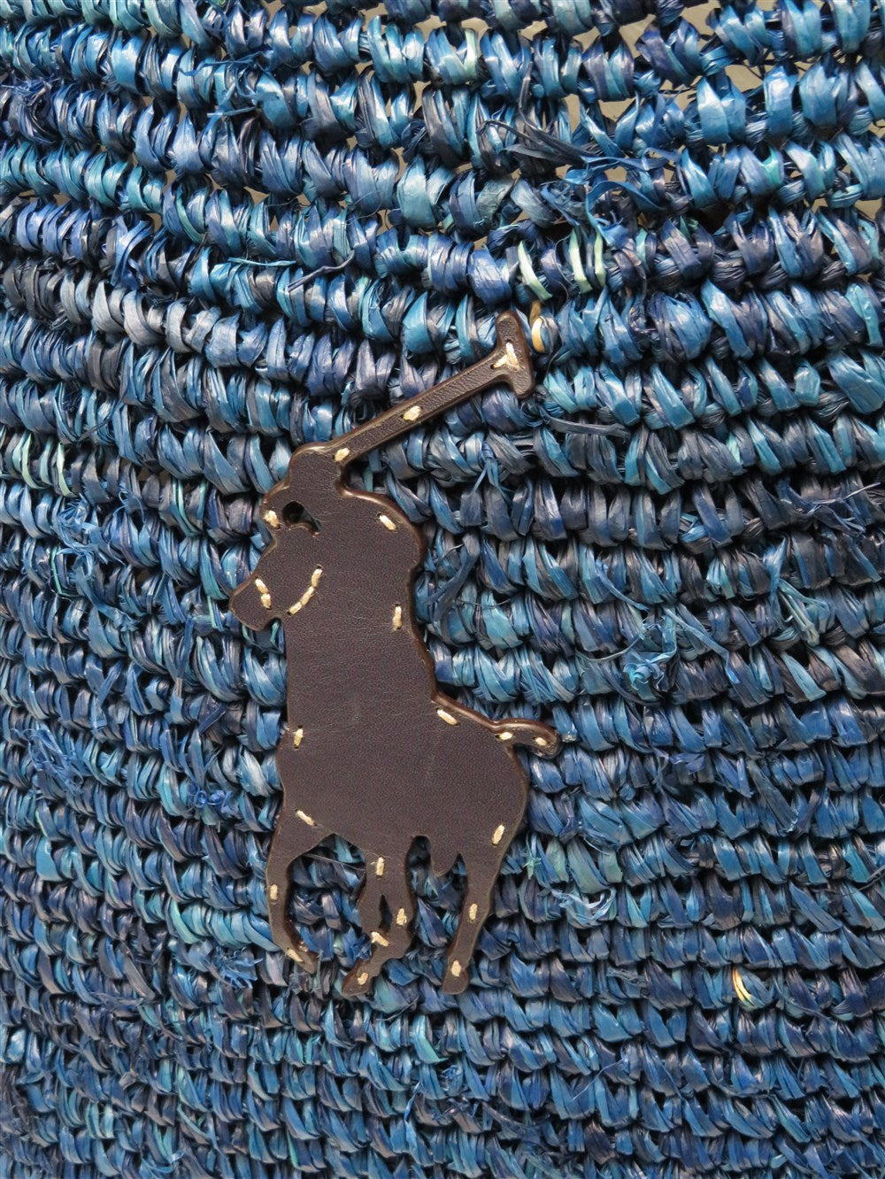 POLO BIG PONY ラフィア ラージ トート