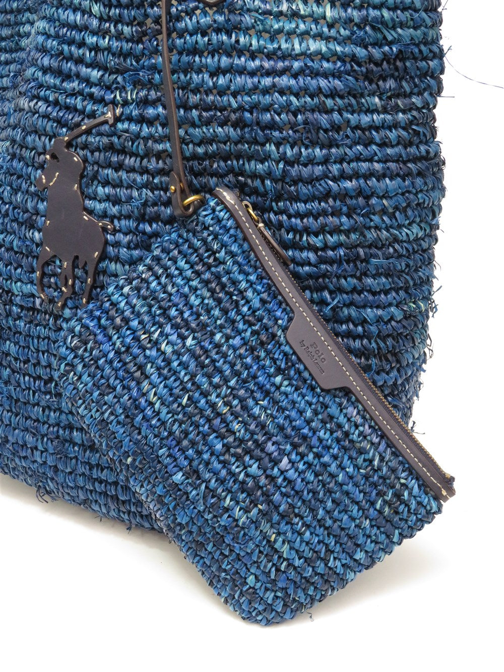 POLO BIG PONY ラフィア ラージ トート