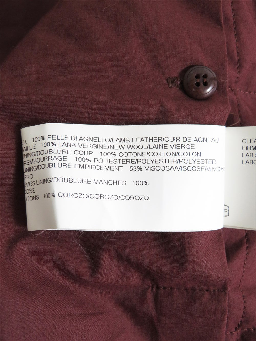 カウルネック ライダース ジャケット