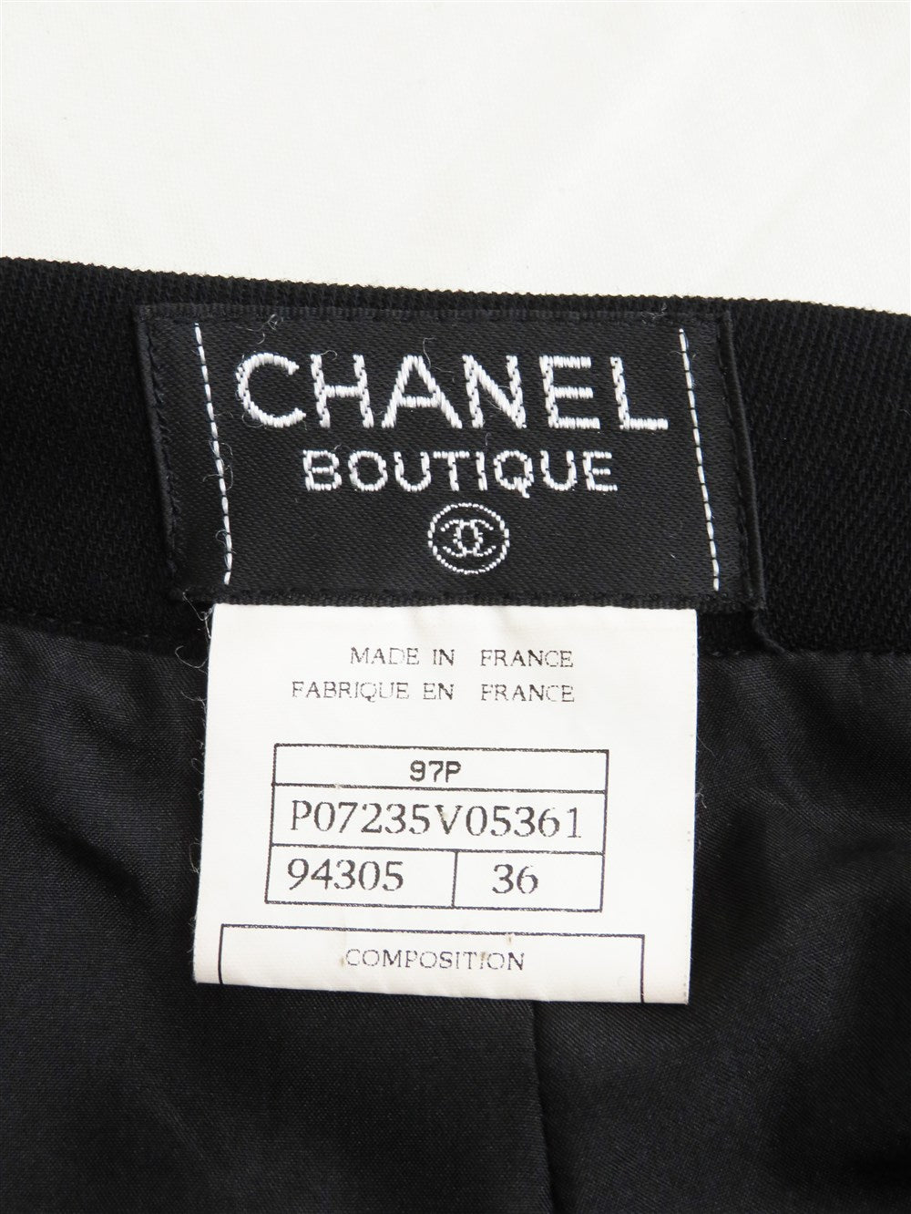 CC ヴィンテージ ウール スカート