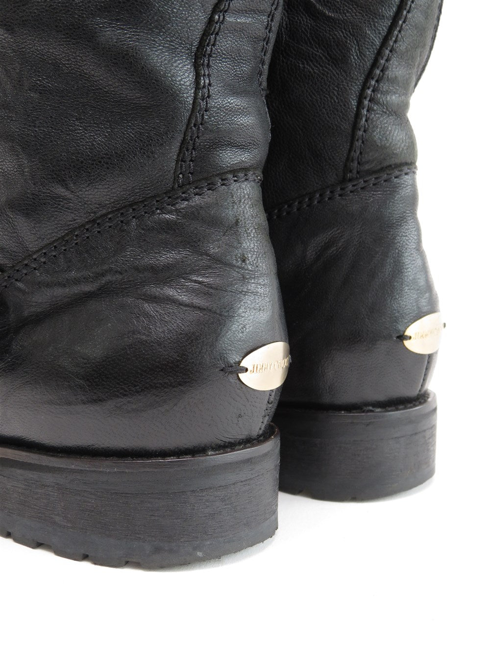 シュリンクレザー エンジニア ブーツ