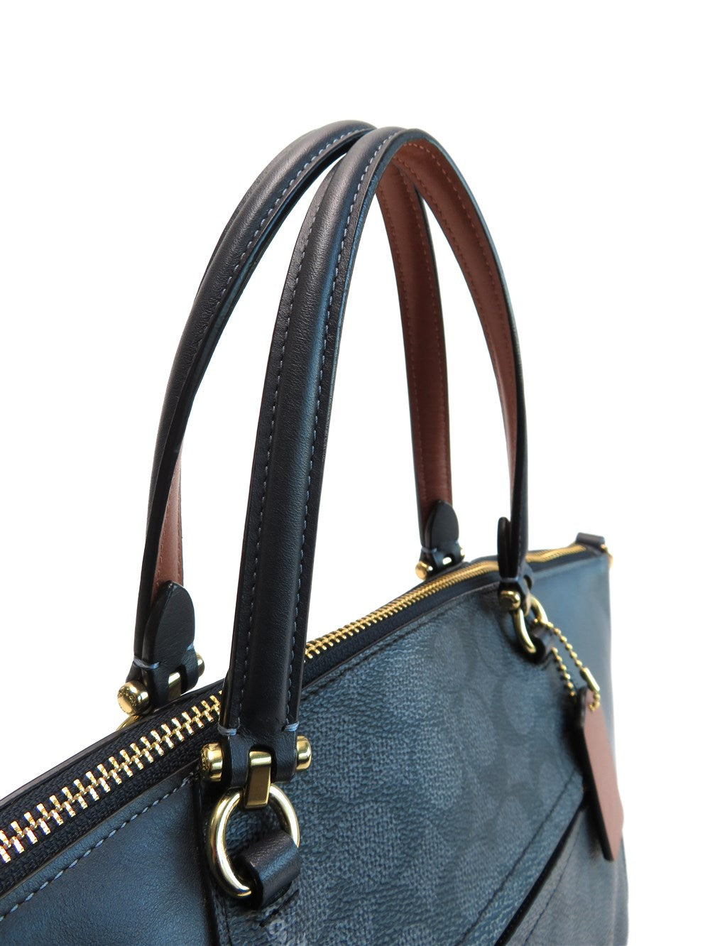 プレーリー サッチェル シグネチャー キャンバス 2WAY ハンドバッグ