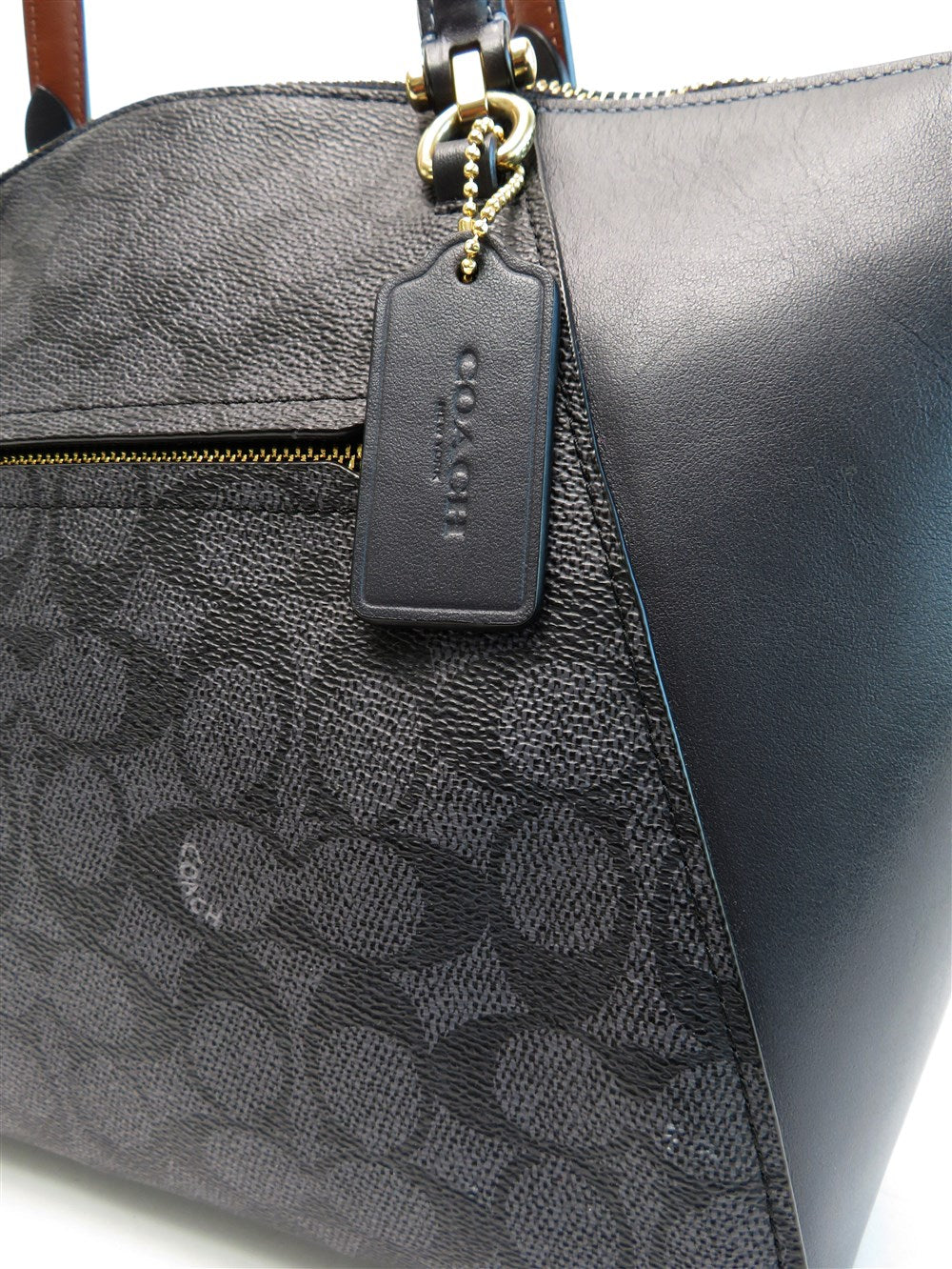 プレーリー サッチェル シグネチャー キャンバス 2WAY ハンドバッグ