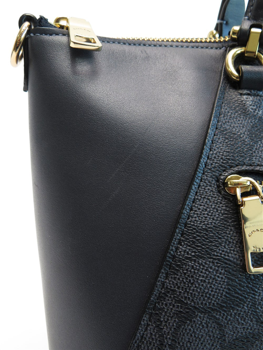 プレーリー サッチェル シグネチャー キャンバス 2WAY ハンドバッグ