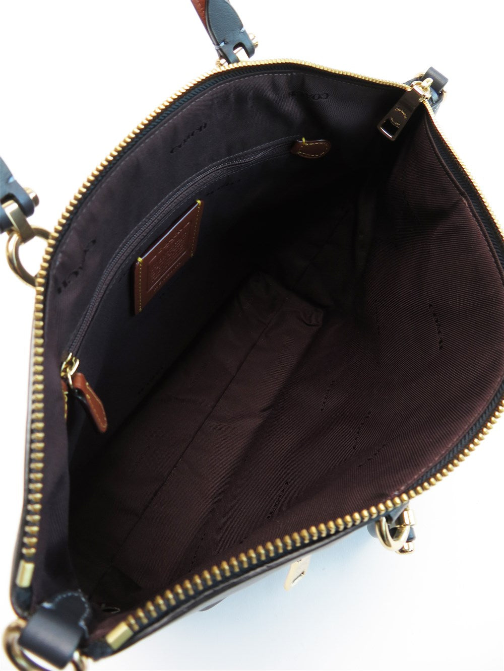 プレーリー サッチェル シグネチャー キャンバス 2WAY ハンドバッグ