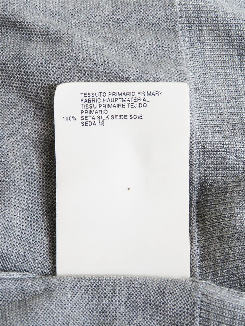 Vネック シルク チュニック