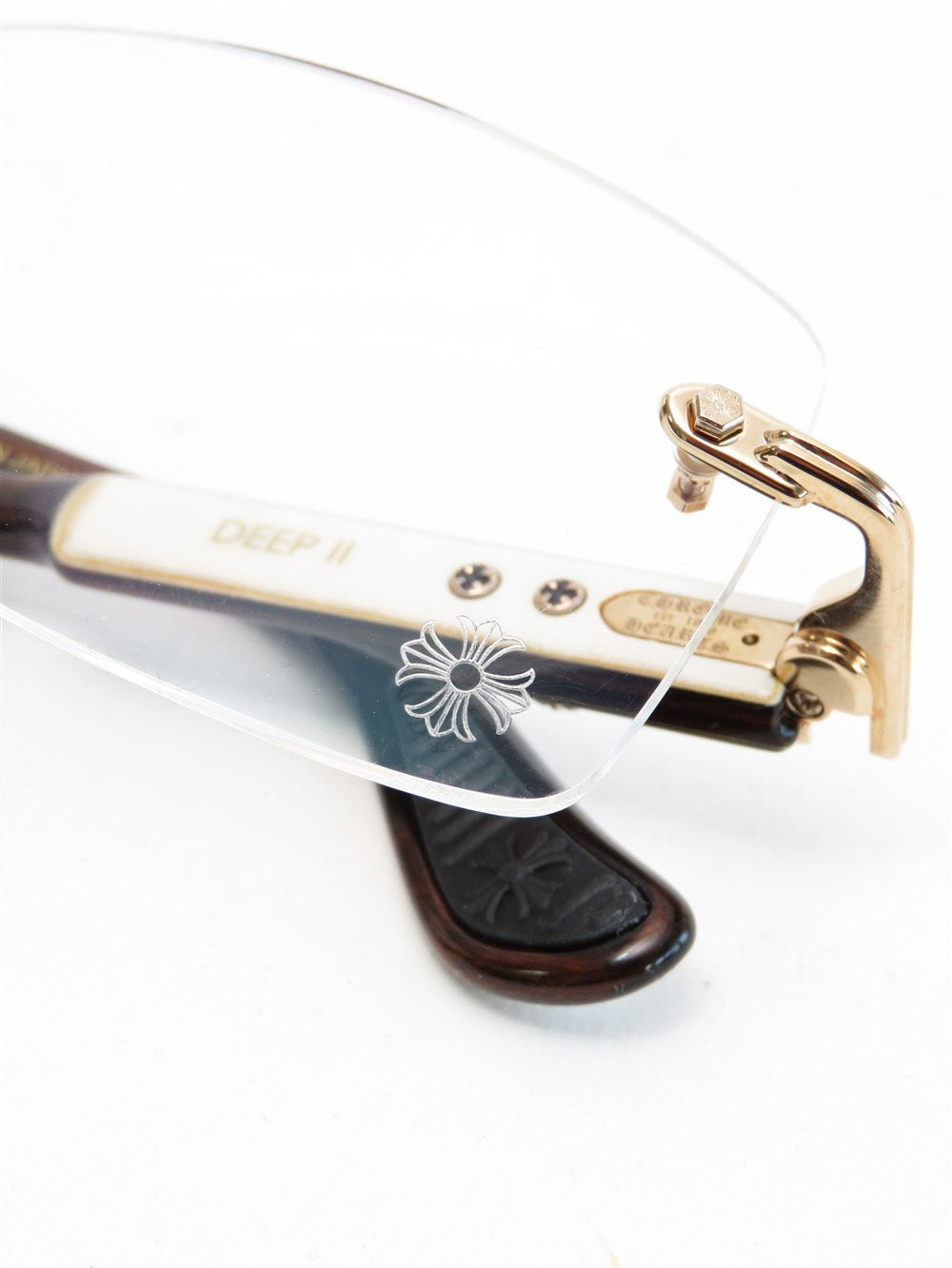 DEEPⅡ リムレス メガネ