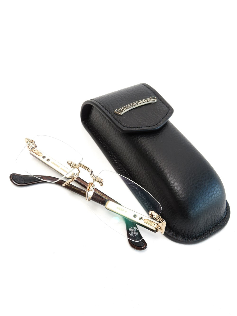 DEEPⅡ リムレス メガネ