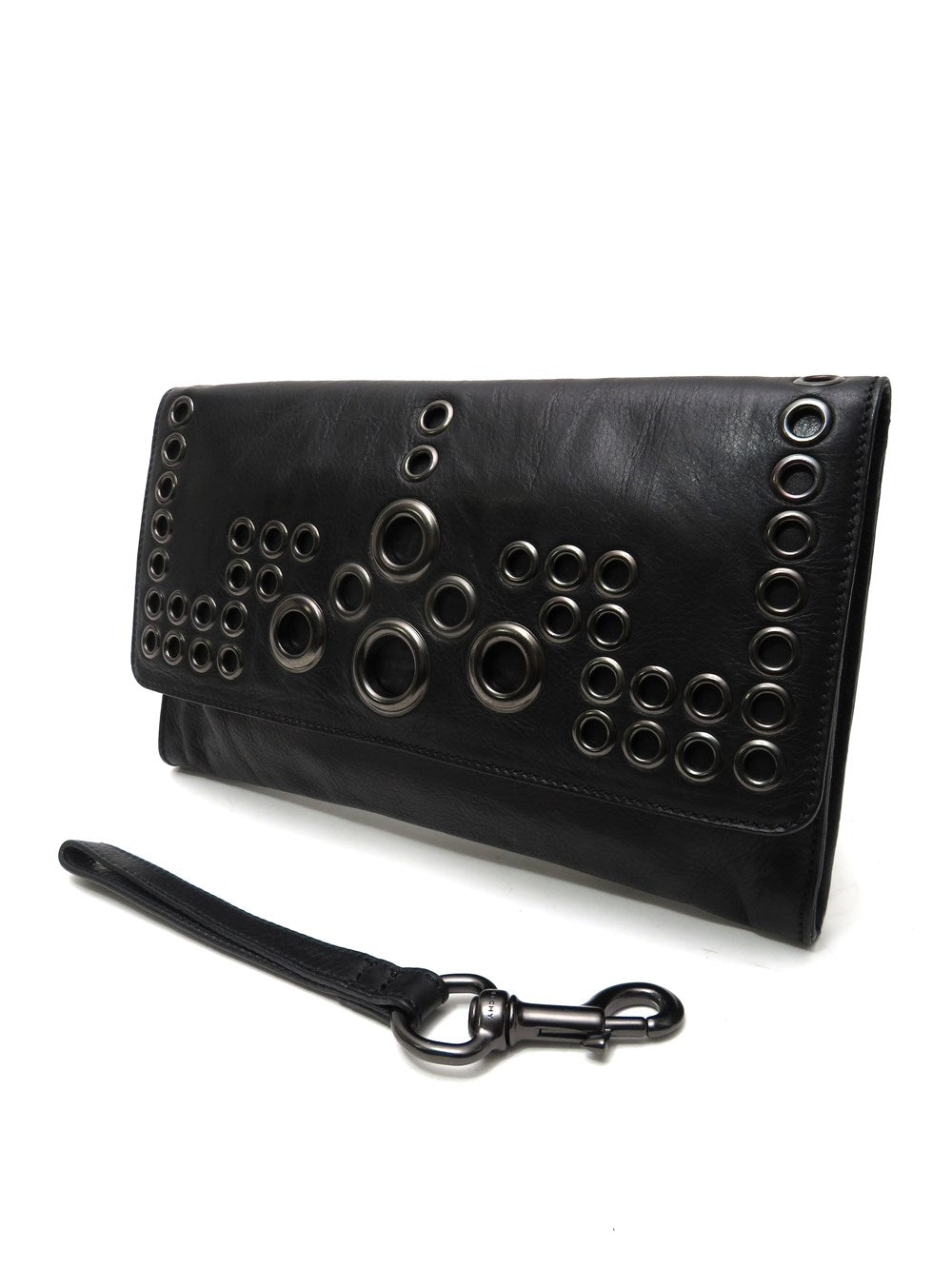レザー パンチング クラッチ バック
