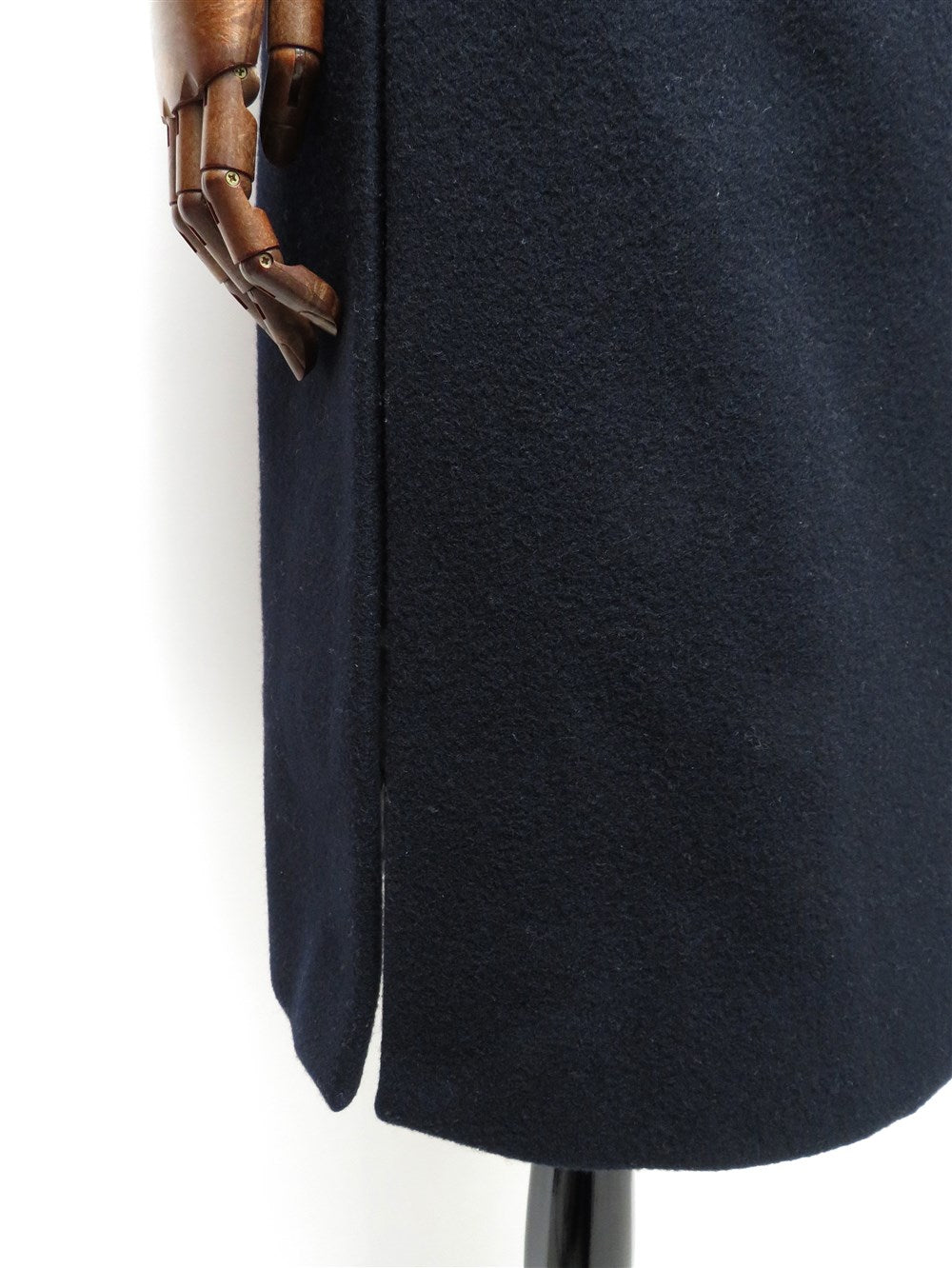 NLST NAVY ミリタリー ダブルブレスト ノースリーブ コート