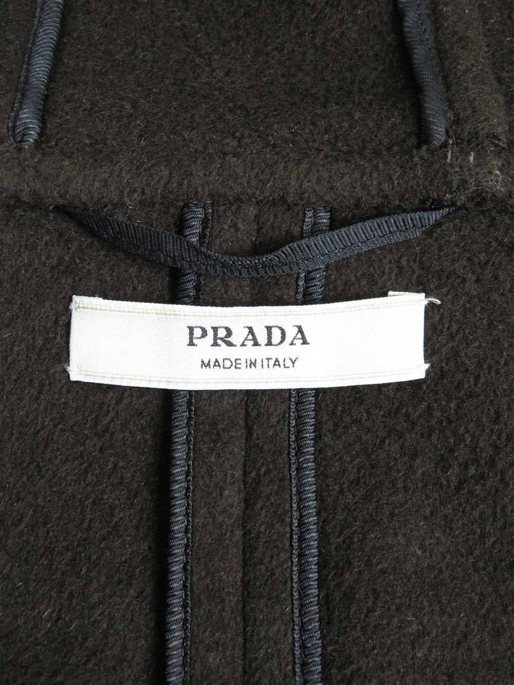 フリンジトリム ノーカラー ジャケット