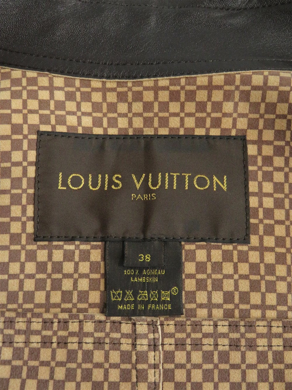 スタンドカラー レザー コート