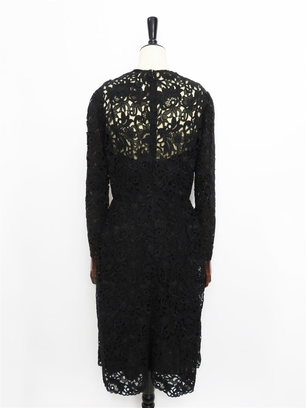 フローラルレース ロング ドレス