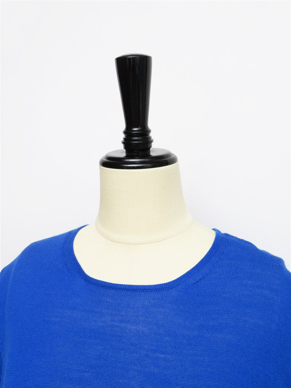 サイドボタン シルクプリント切替 ワンピース