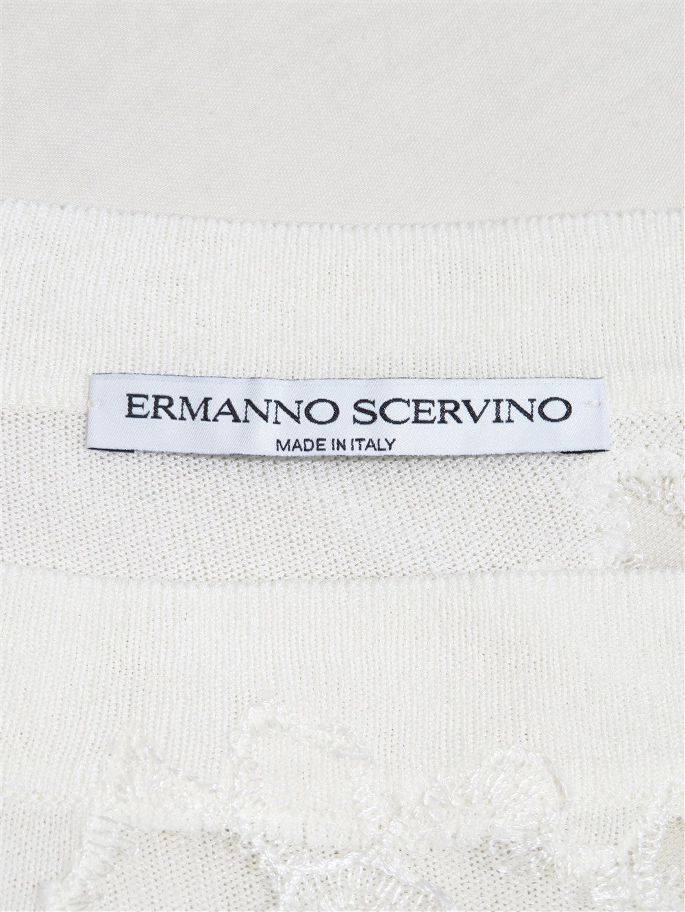 シアーフローラルレース ボートネック トップス