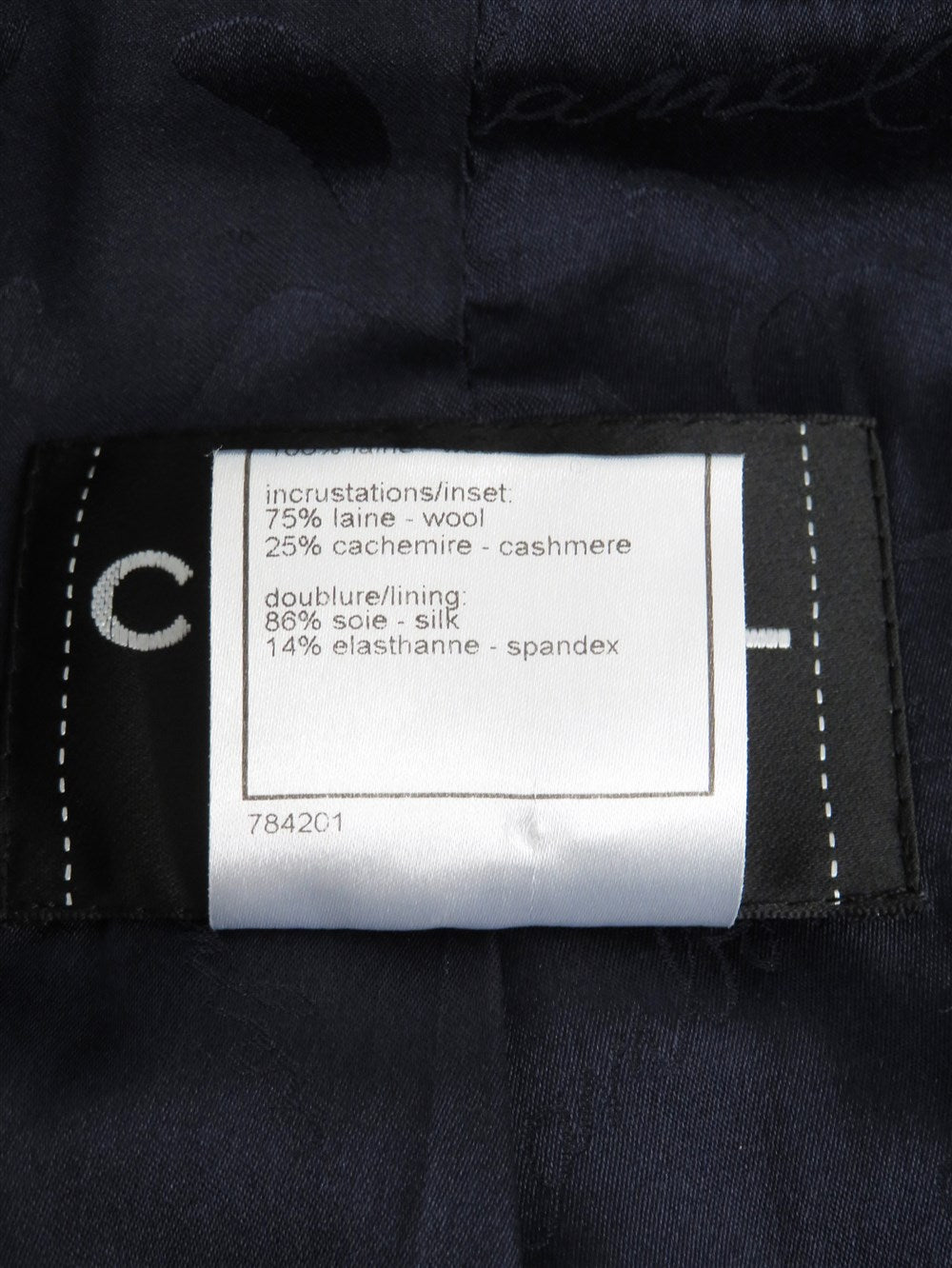 CC スラッシュ加工 ツイード セットアップ