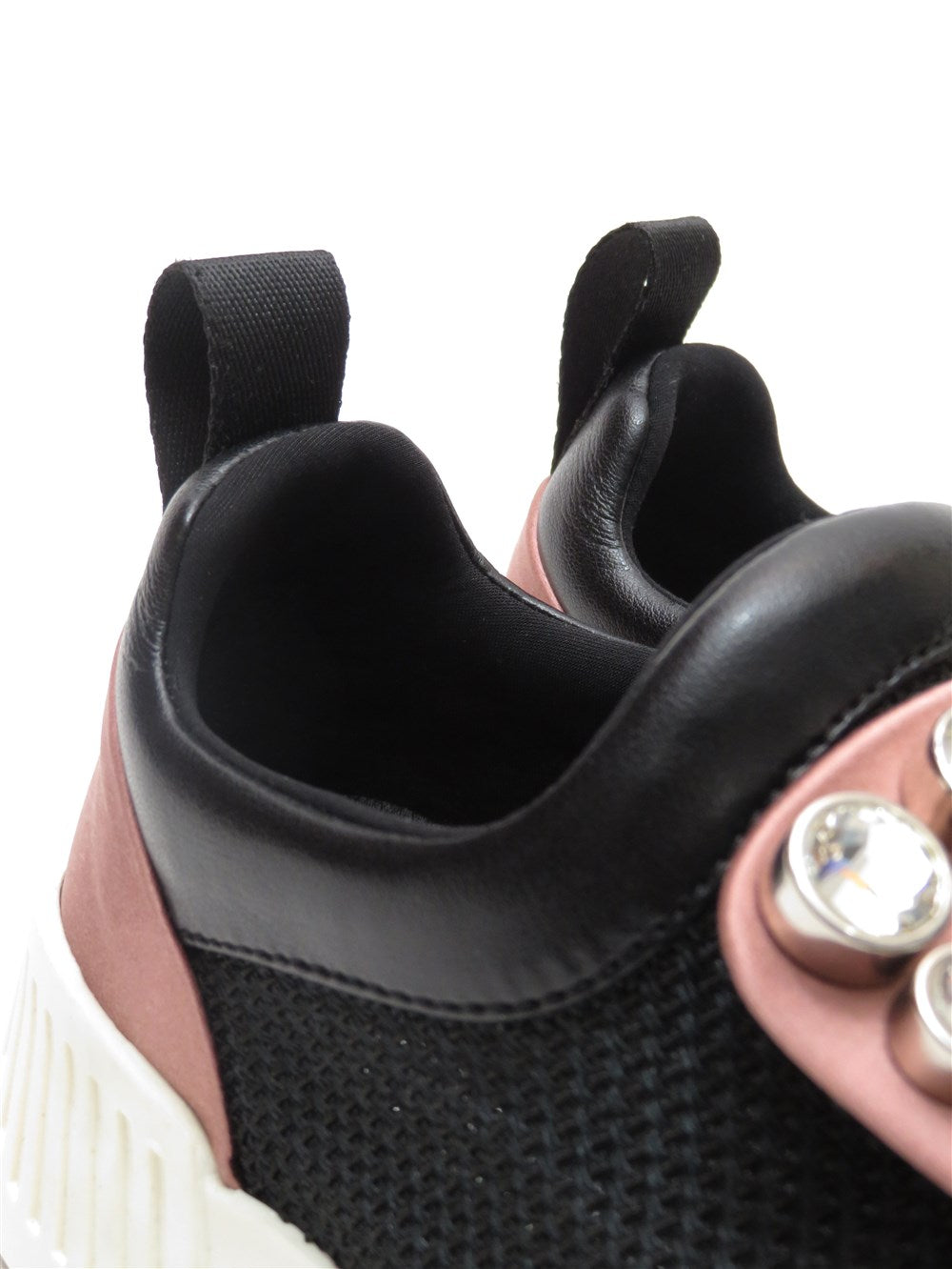 Scarpe Donna ストーン装飾 ロートップ スニーカー