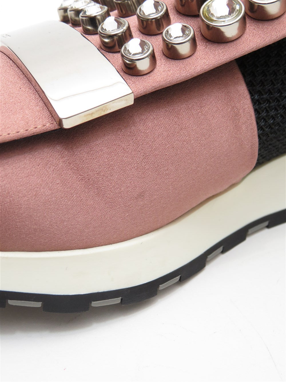 Scarpe Donna ストーン装飾 ロートップ スニーカー