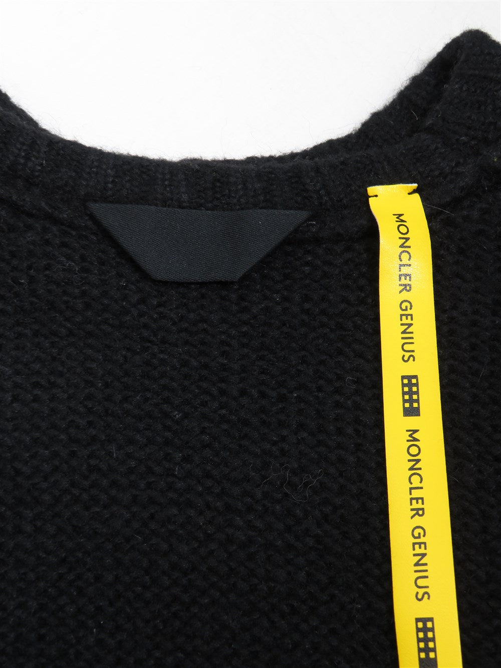 GENIUS アルパカ混 ドロップショルダー ニット