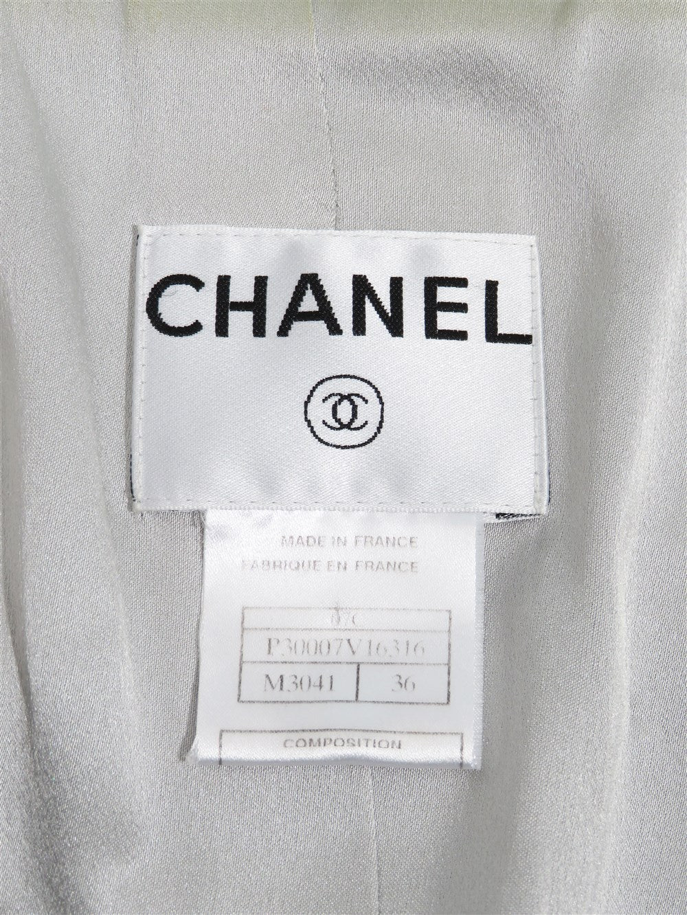 CC パステルツイード ロングジャケット コート