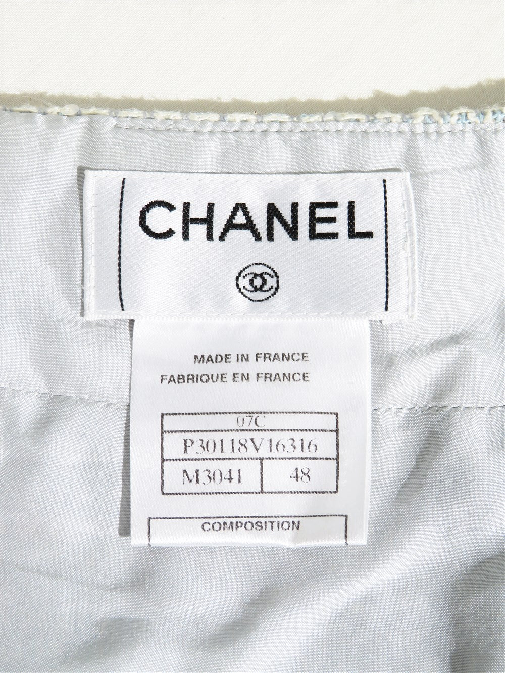 CC パステルツイード スカート