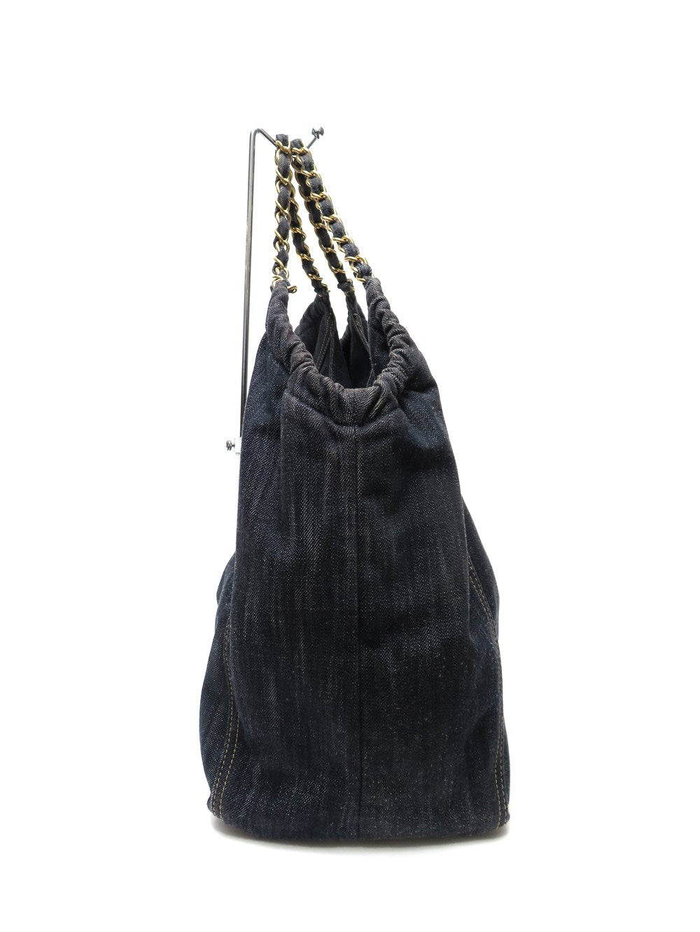 CC ココカバス デニム チェーン トートバッグ