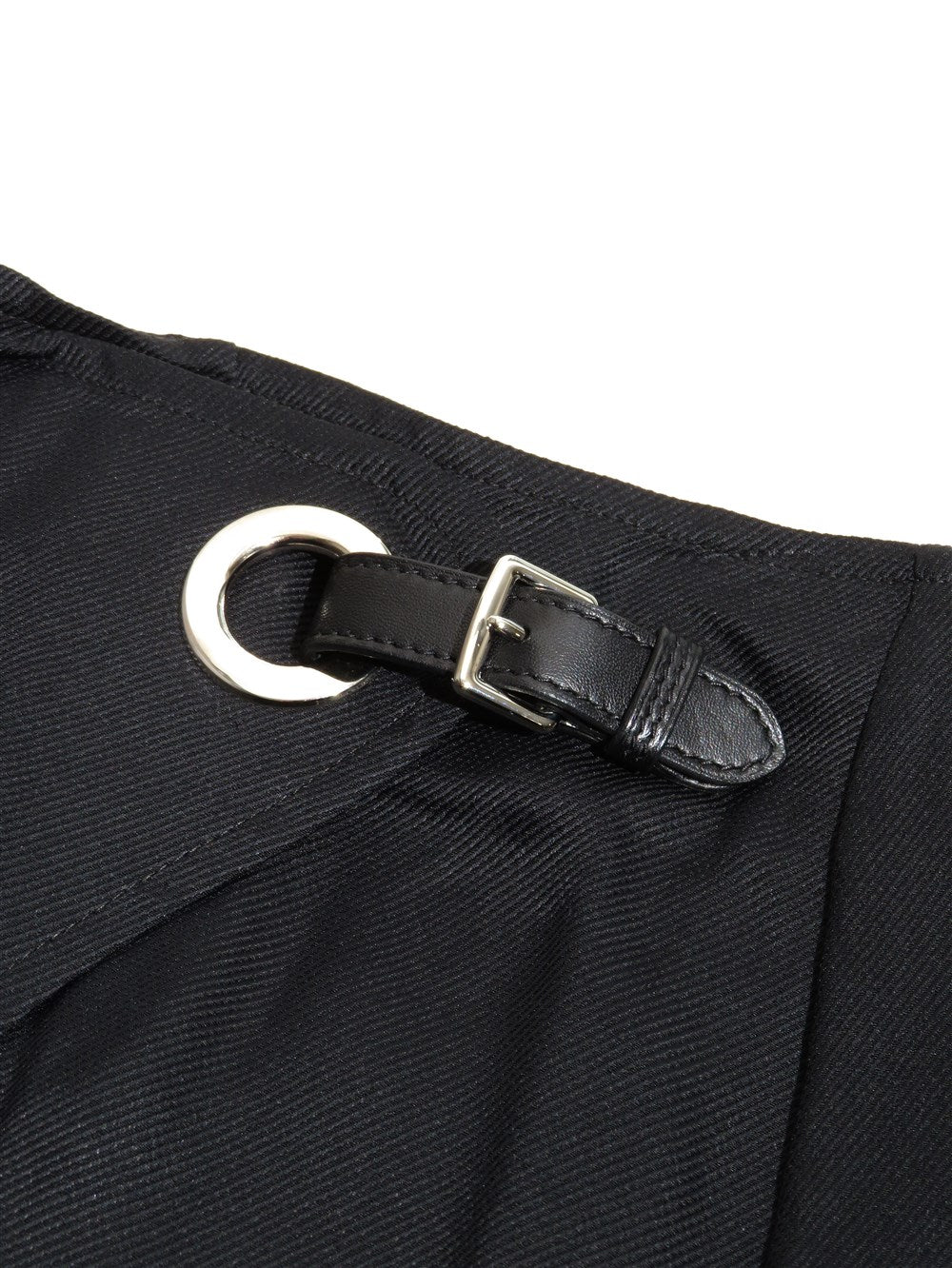シルク混 ラップ スカート