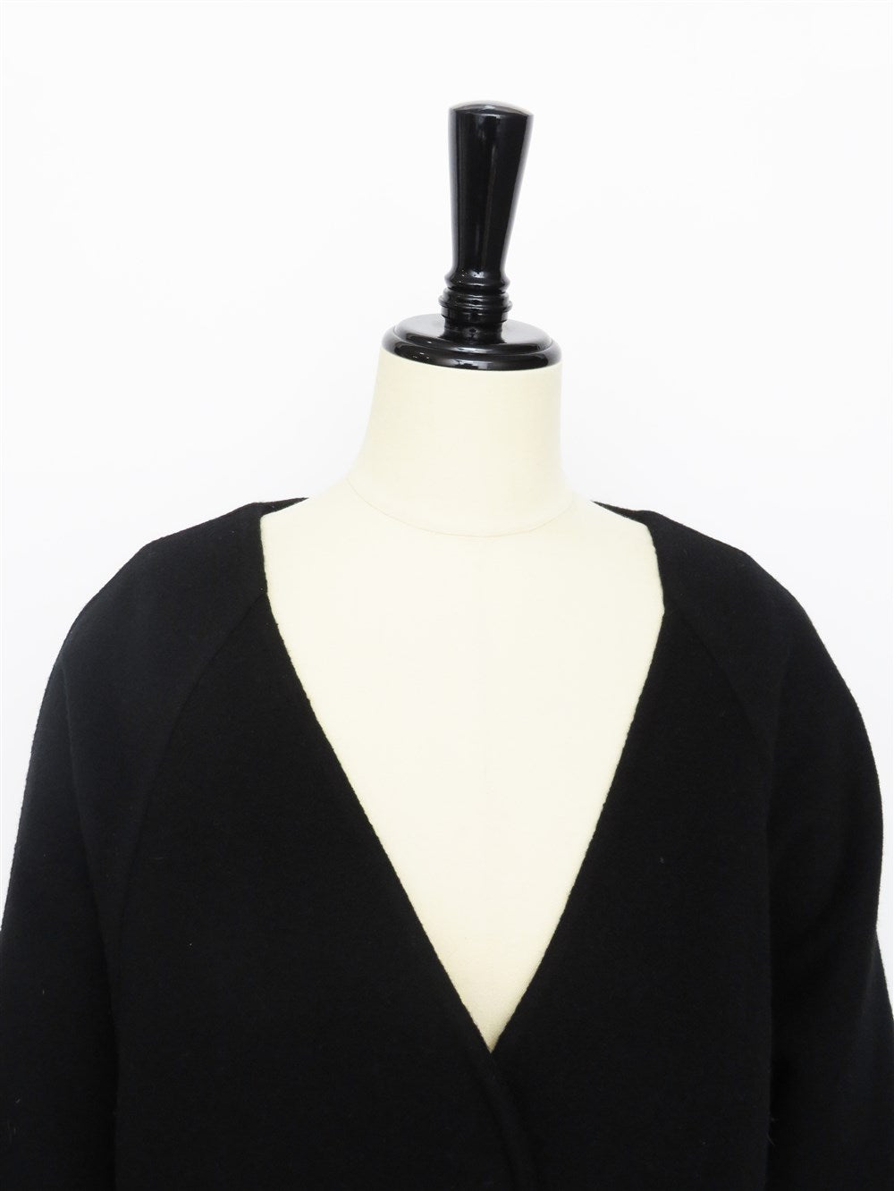 ミンクファーカフス サイドスリット カシミヤ コート