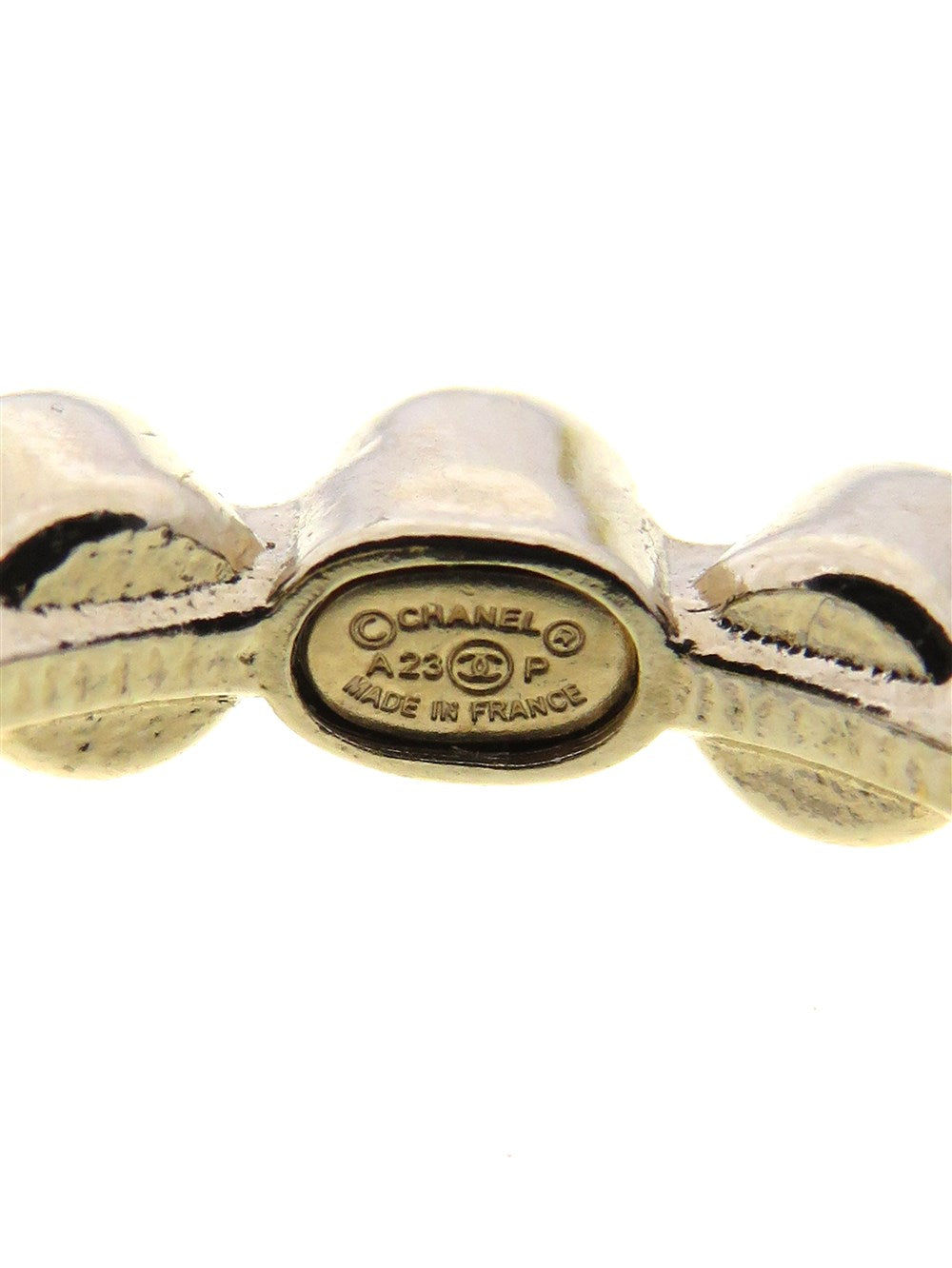 CC ドロップチャーム ラインストーン フープピアス