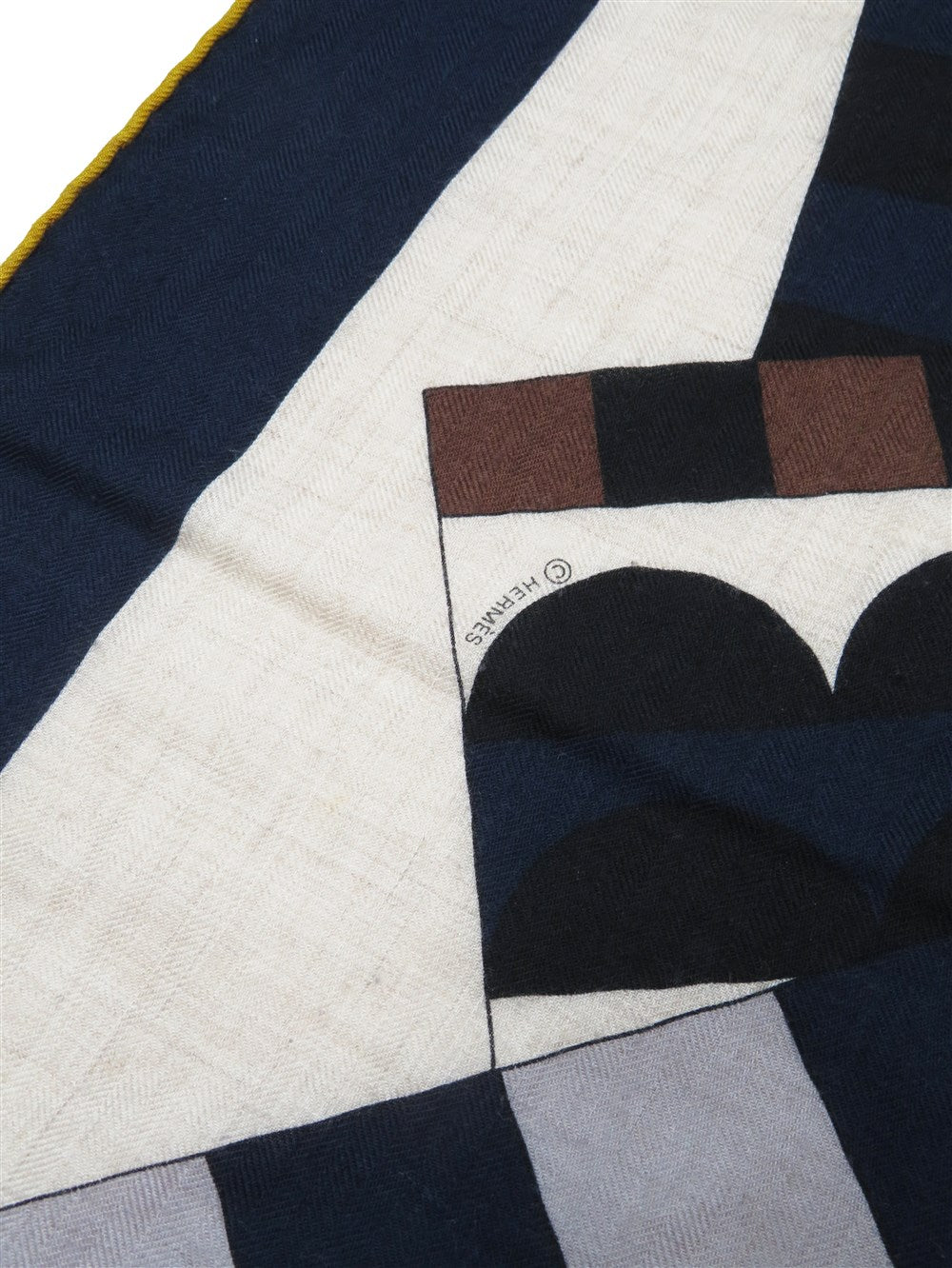 カレジェアン Cheval de Fete カシミヤシルク 大判ショール