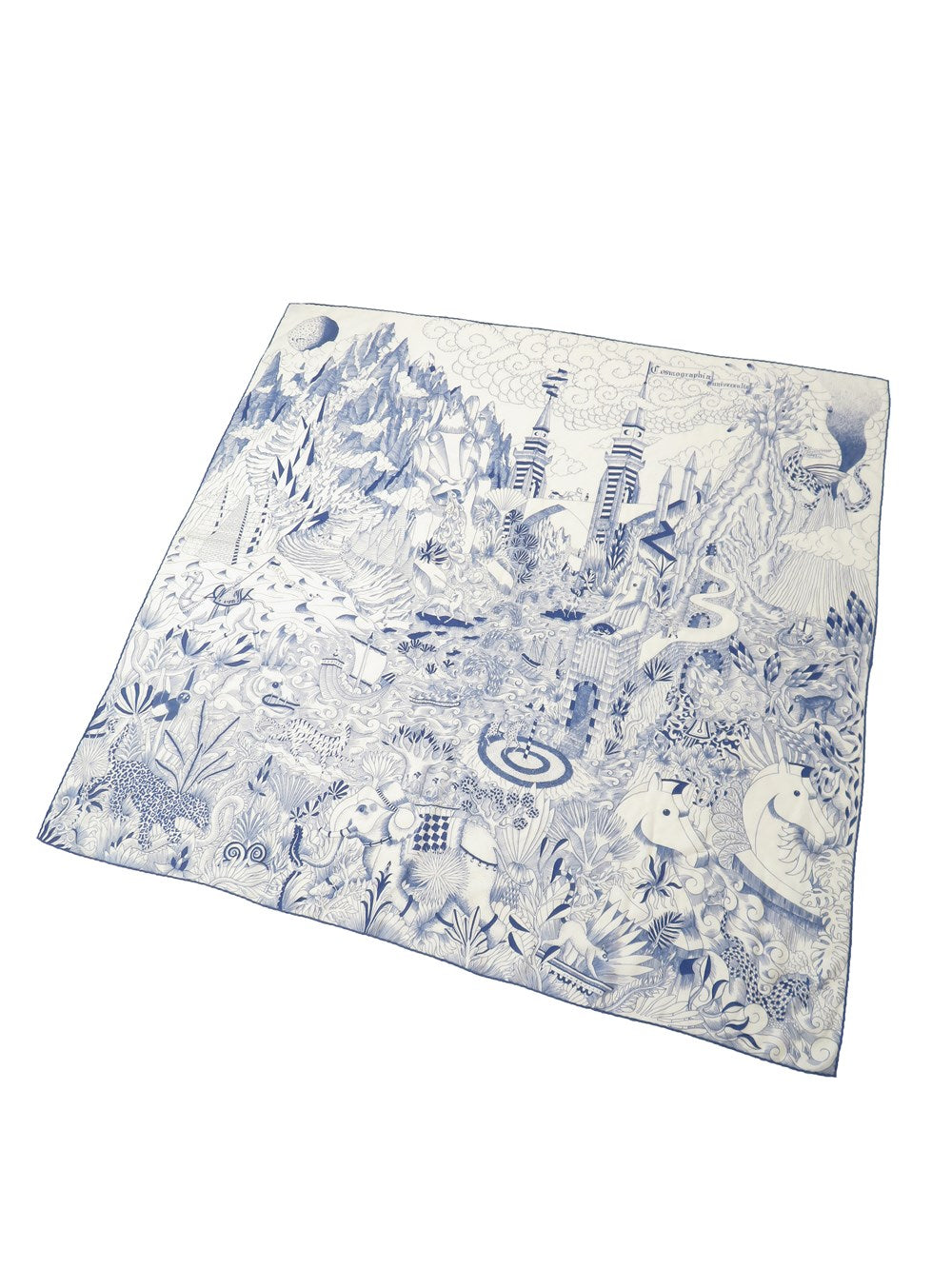 カレジェアン Cosmographia Universalis カシミヤシルク 大判ショール