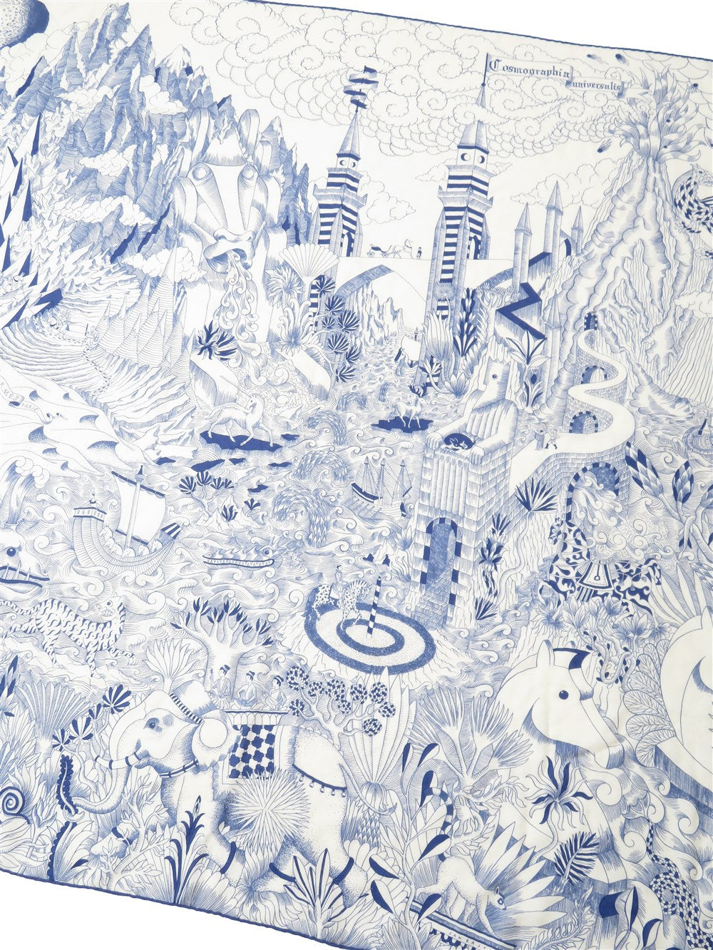 カレジェアン Cosmographia Universalis カシミヤシルク 大判ショール