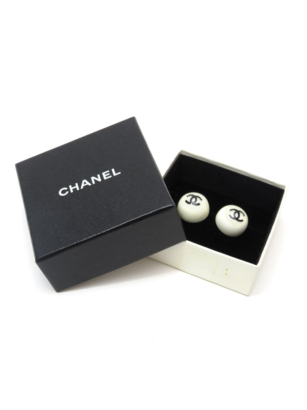 CC ココマーク ラウンド レジン イヤリング 01P