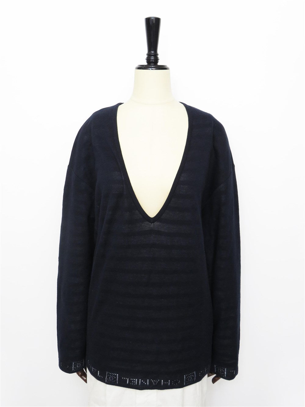 CC スポーツライン ダブルフェイス Vネック ニット 09P