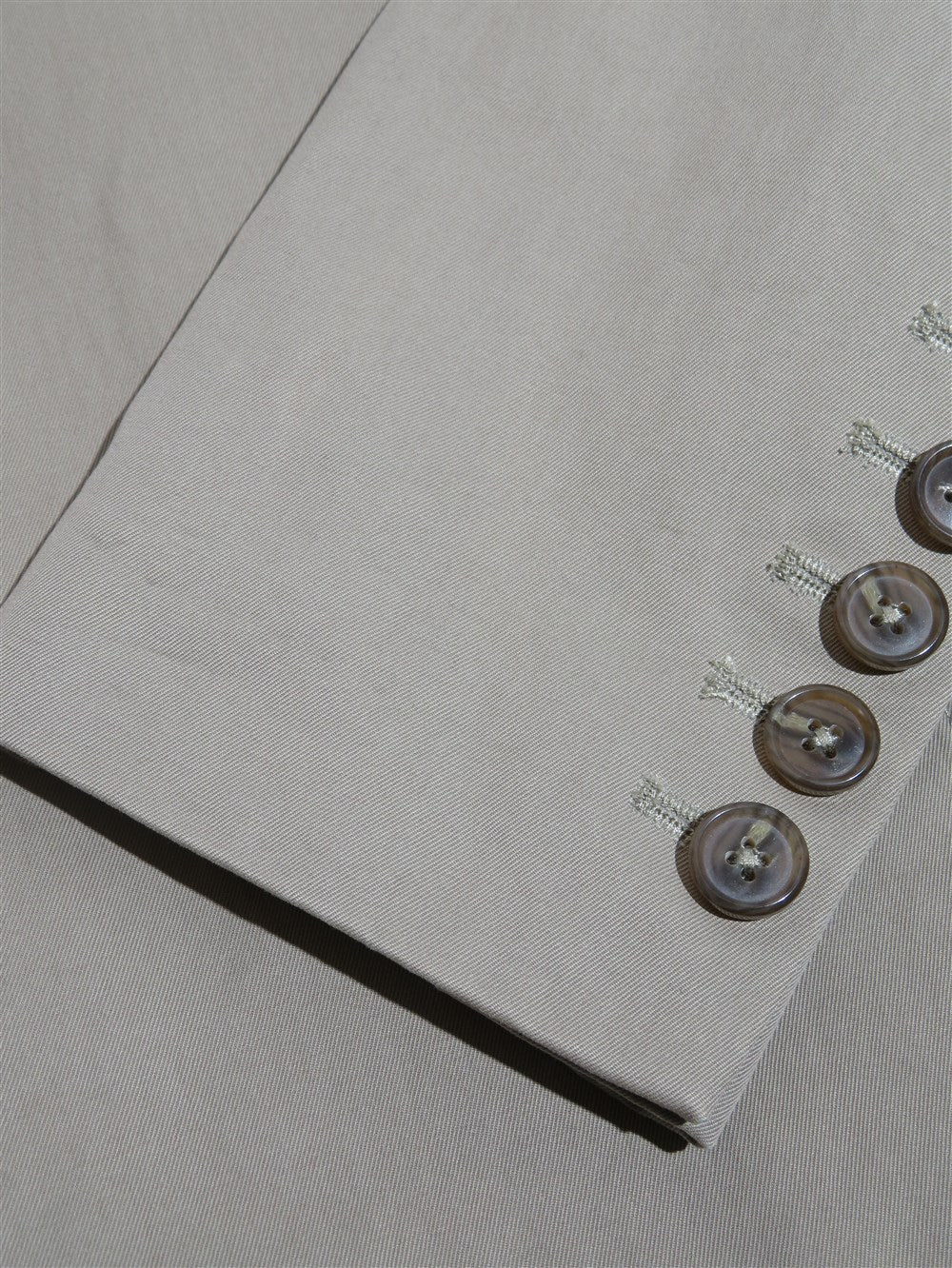 ダブルブレスト コットン ロングコート