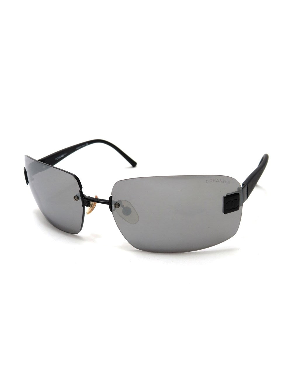 CC ココマーク リムレス スクエア サングラス