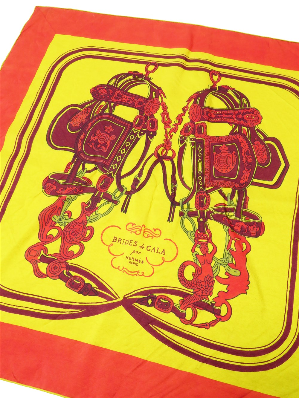 カレ55 BRIDES de GALA 祝祭の馬具 バンダナ スカーフ