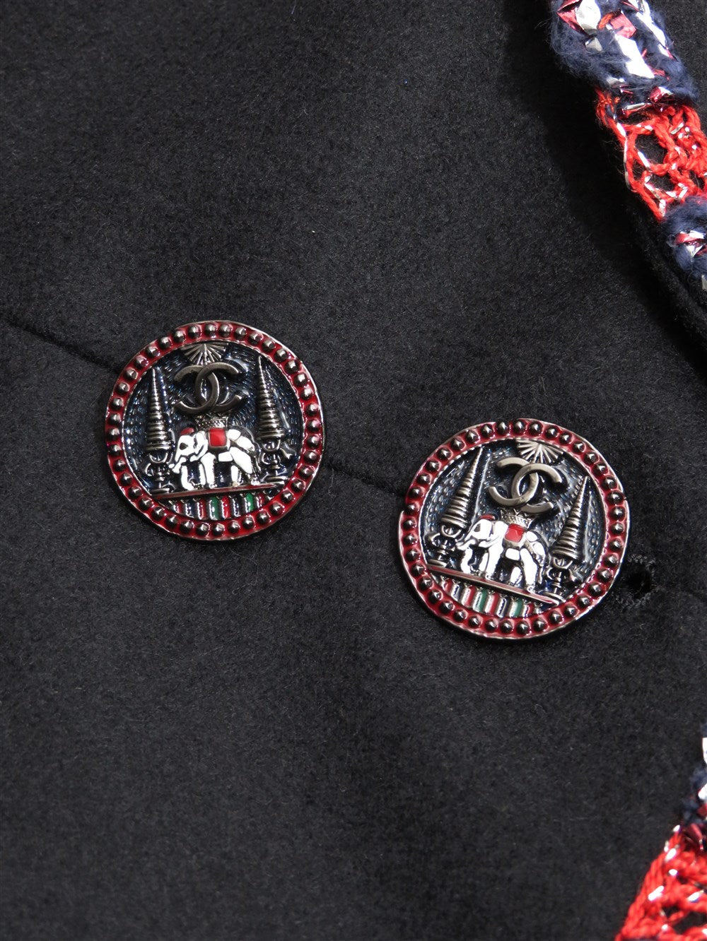 エンブレム ブレザー ジャケット