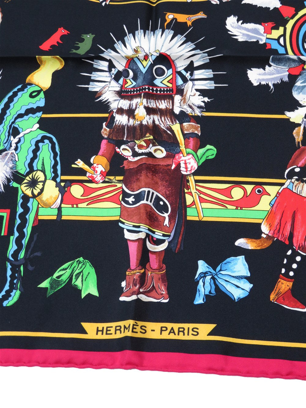 カレ90 Kachinas カチナ ホピ族 スカーフ