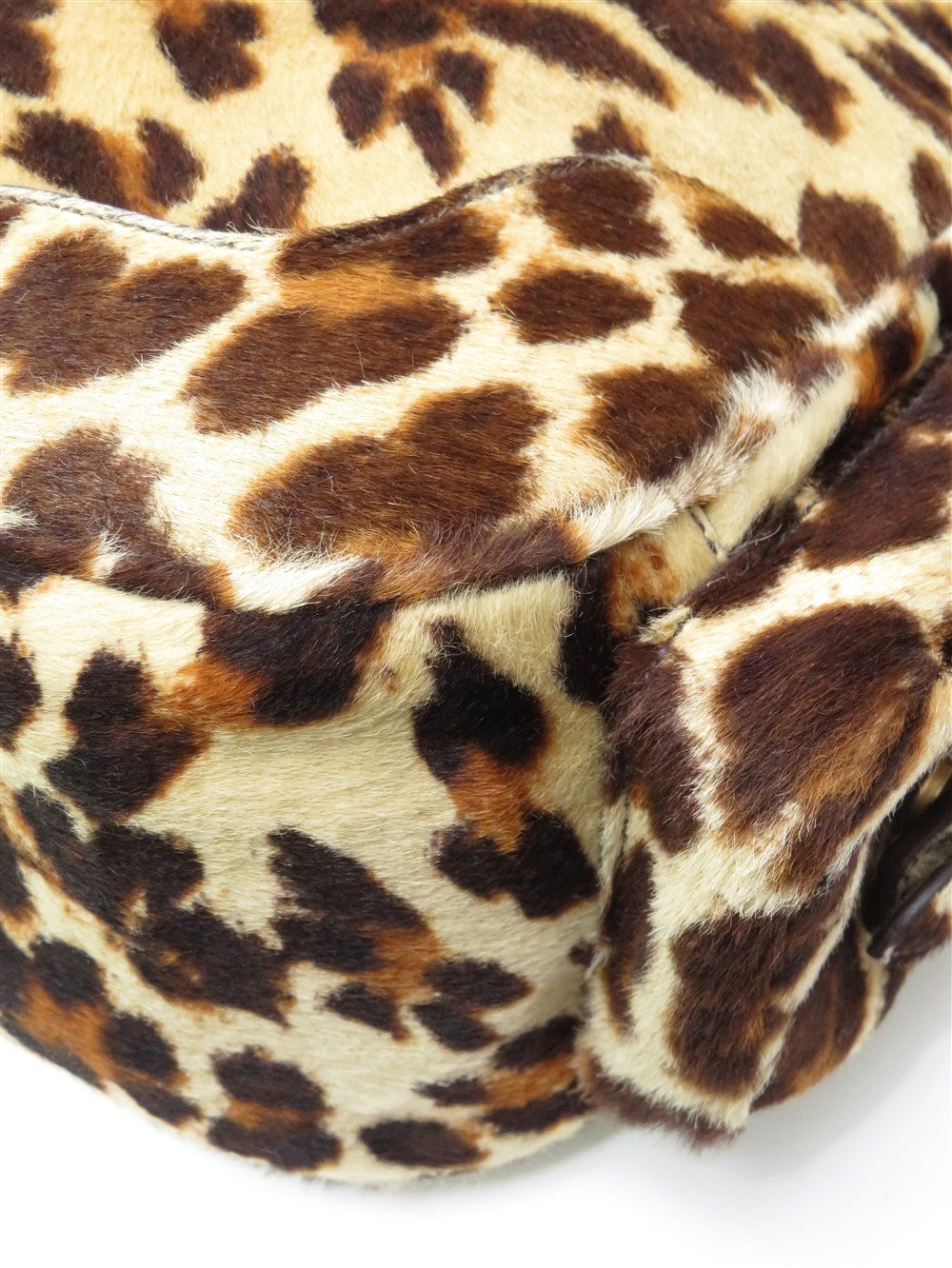 レオパード柄 セミショルダー バッグ