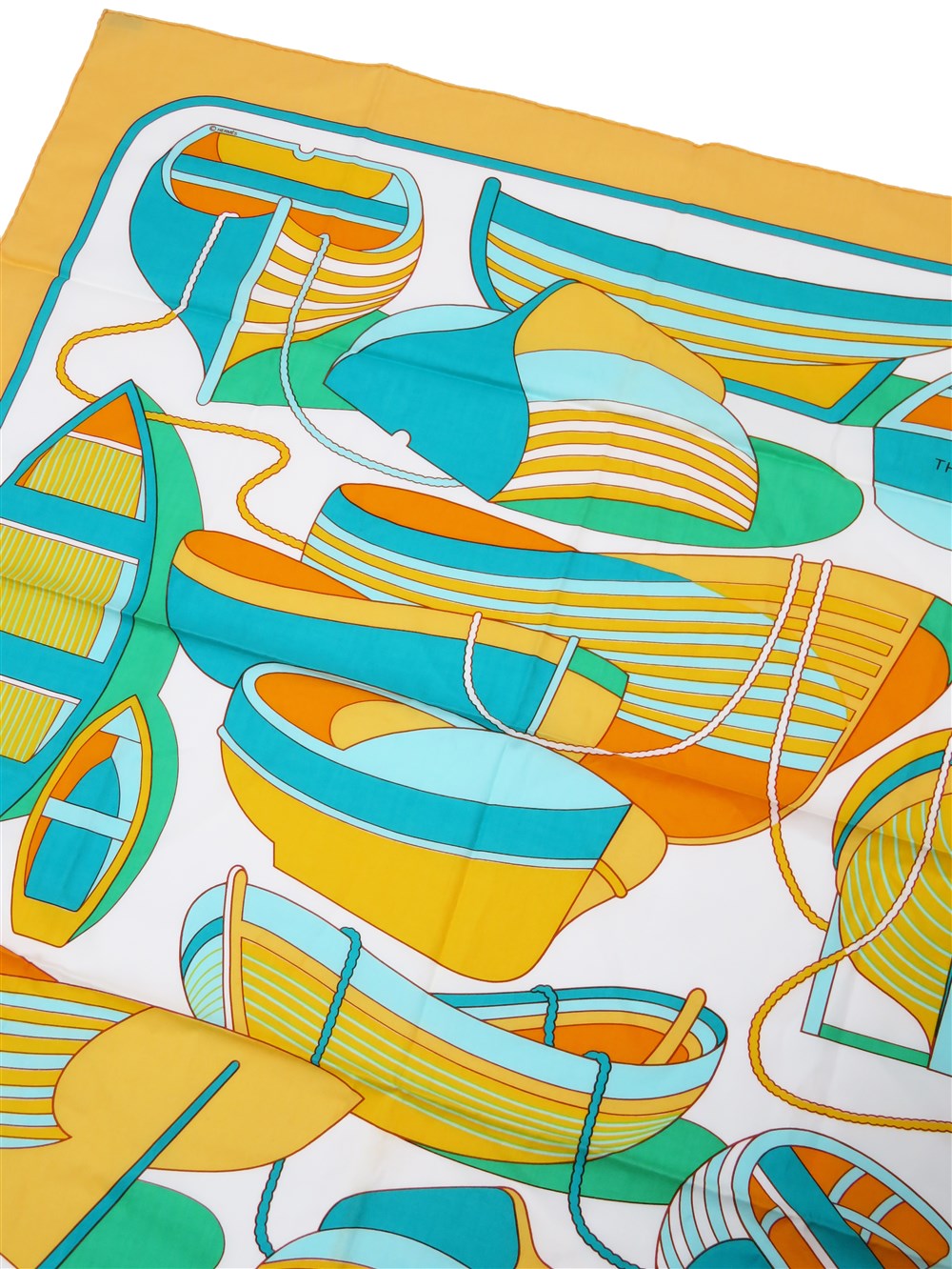 カレ70 THALASSA タラッサ コットン スカーフ