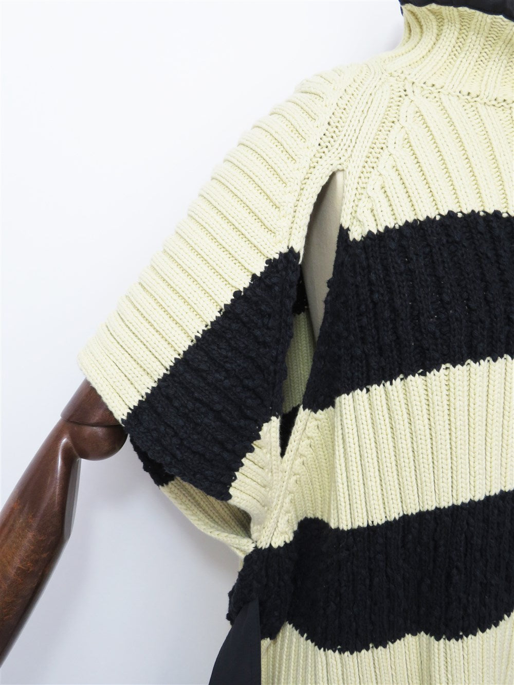 2 Moncler 1952 CICLISTA ボーダー ニットポンチョ