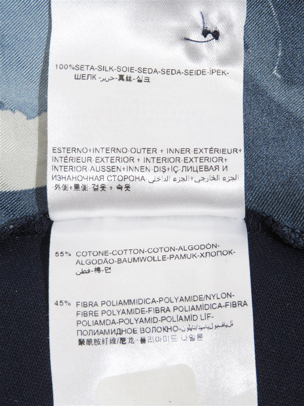 MAGLIA シルクプリント ポロシャツ