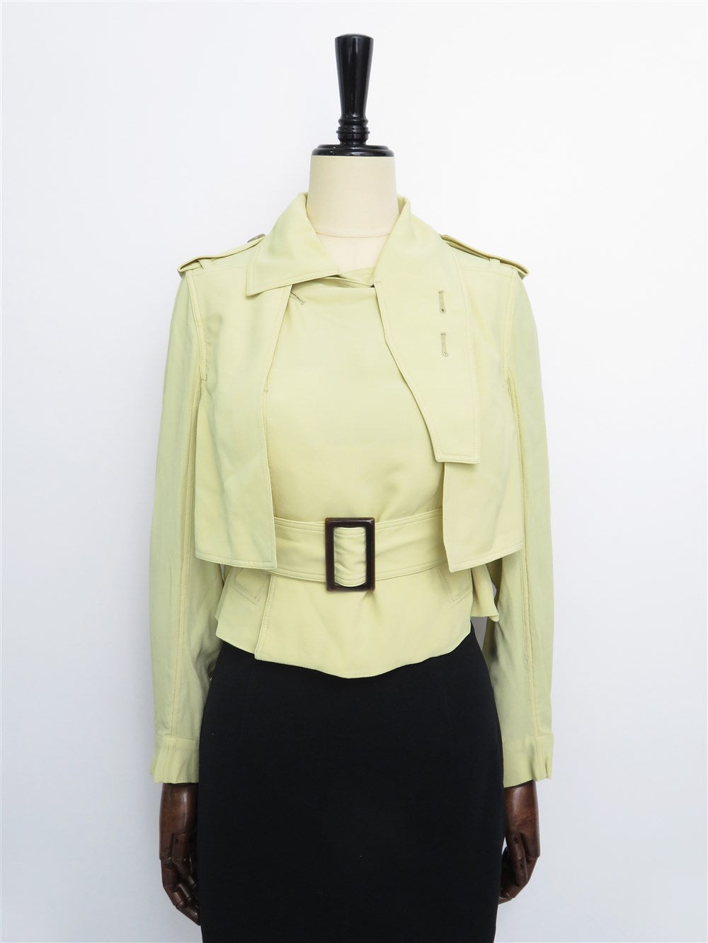 クロップド トレンチ ジャケット 20SS