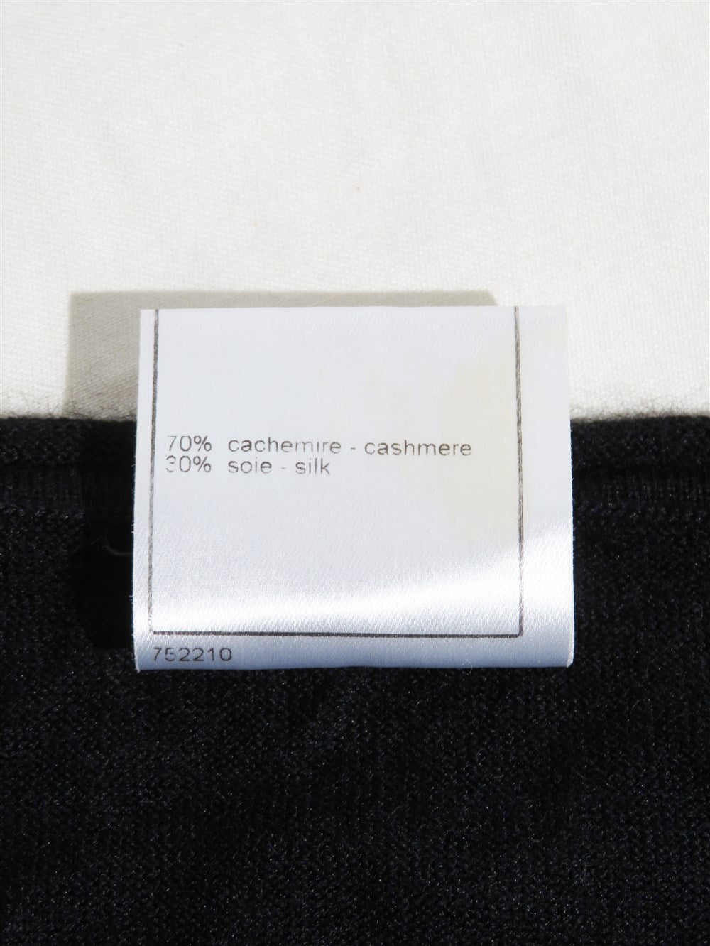 CC カシミヤシルク ウエストリボン ニット プルオーバー 06C