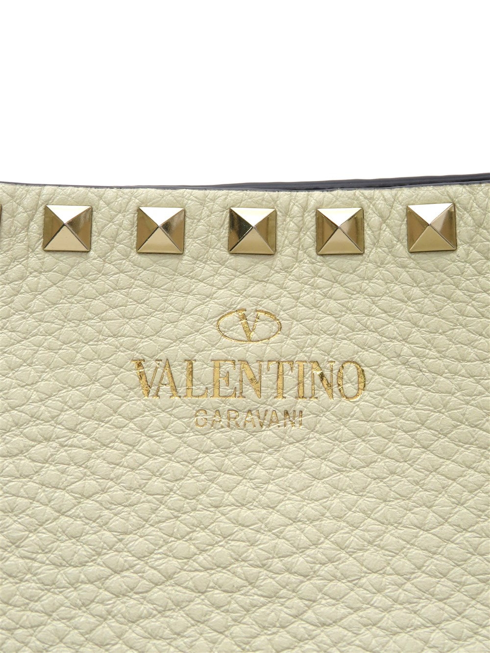 Valentino Garavani ロックスタッズ レザー トート バッグ