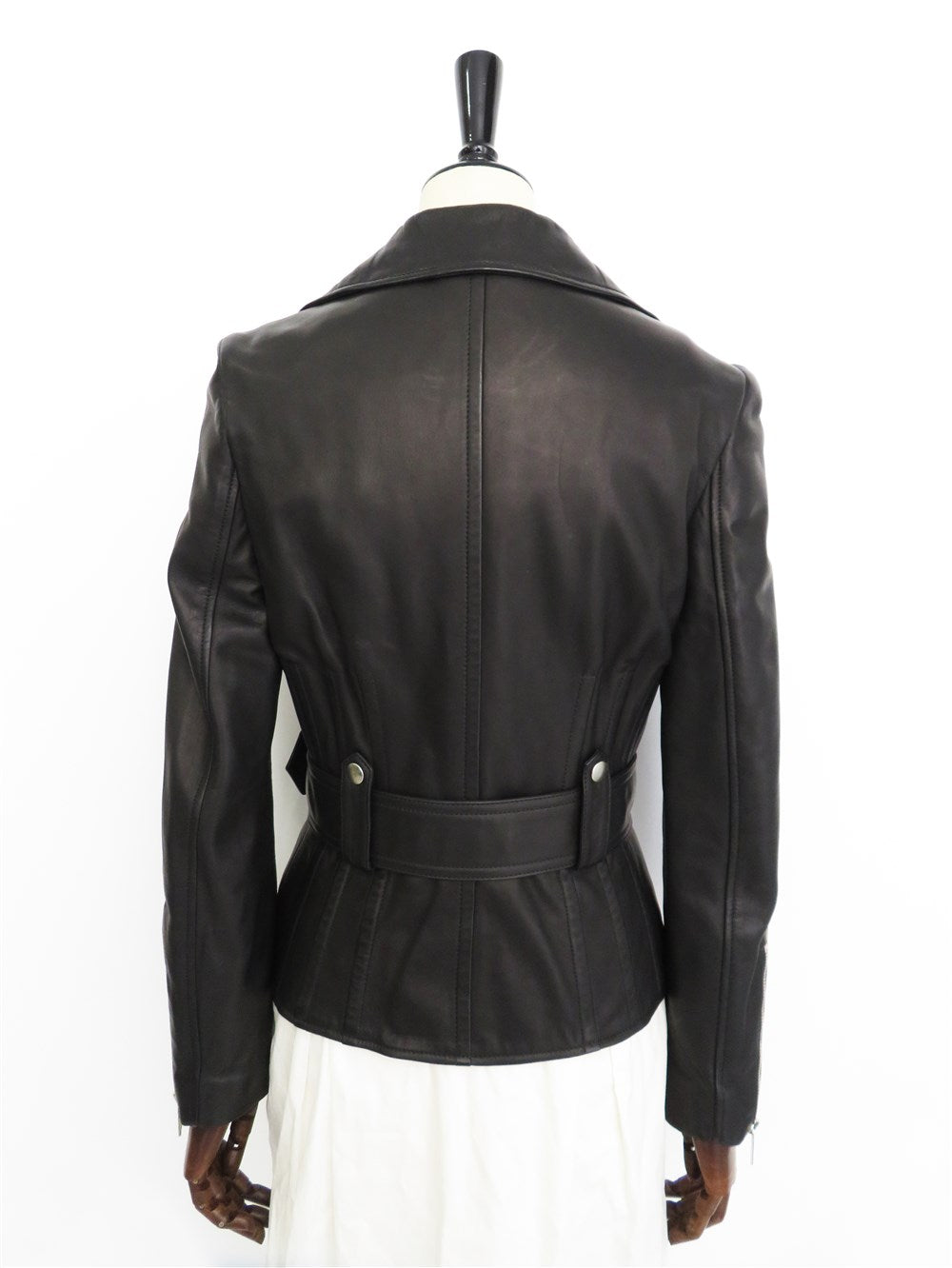 ラムレザー ダブル ライダース ジャケット