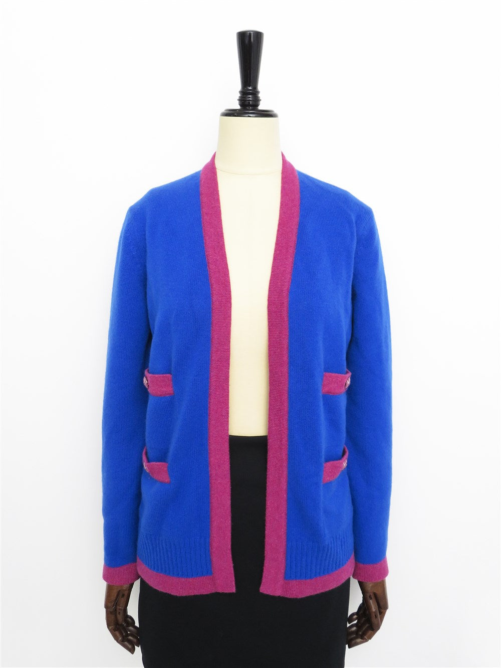 CC カシミヤ ニット ジャケット カーディガン 07C