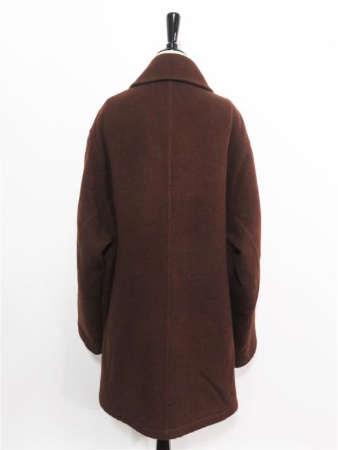 カシミヤ オーバーサイズ Wブレスド コート